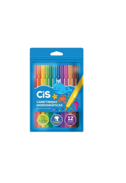 Estojo Caneta Hidrocor C/12 486103 Cis